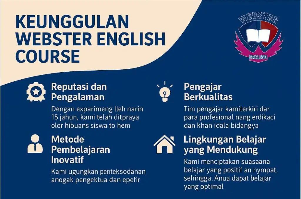 About 3 Keunggulan Webster English Course