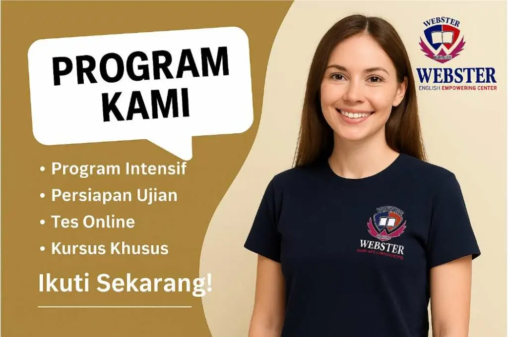 About 2 Program Kami Di Webster English Course
